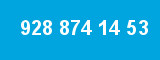 928 874 14 53 928 874 14 53